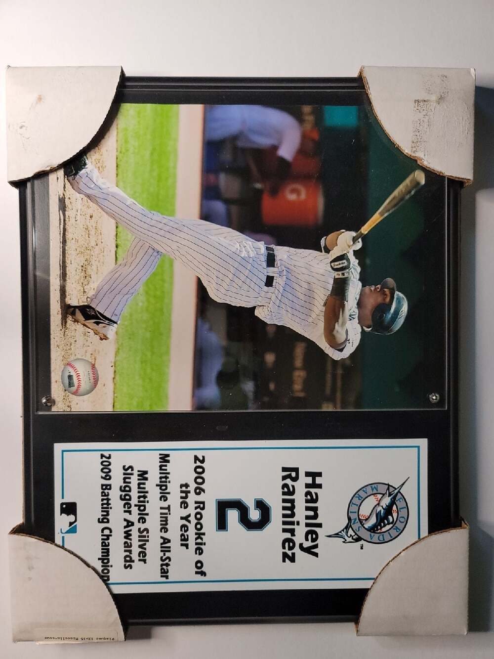 Rare-Hanley Ramirez commemorative plaque!
